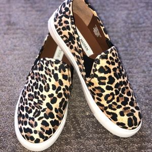 Steve Madden Leopard Slip Ons